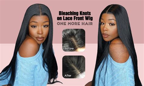 how to bleach a lace front wig